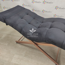 Анатомічна кушетка Tertio Bronza для лашмейкерів та бровістів