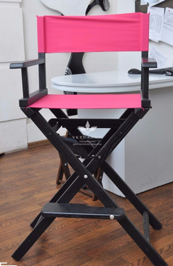 Складаний стілець для візажу Apolo 6 black