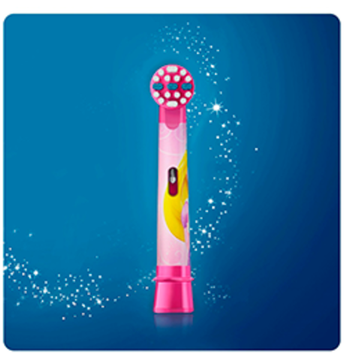 Дитяча електрична щітка Braun (від 3 років) Oral-B D12.513K Stages Power Princess «Принцеса»