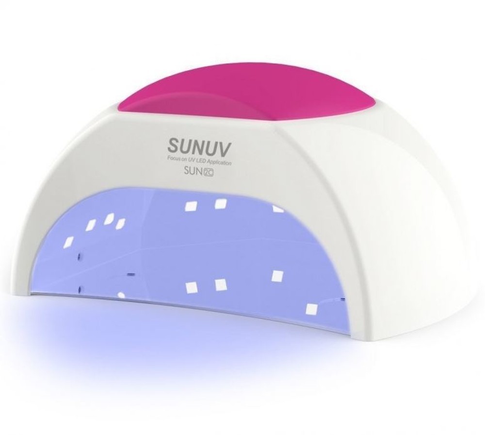 Лампа для манікюру LED + UV Sun 2с, нового покоління з кварцовими діодами, 48 Вт