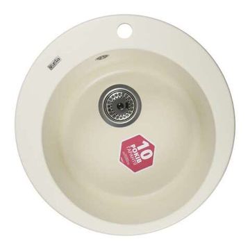 Кухонная мойка Ventolux FABIA (CREMA) D500x200