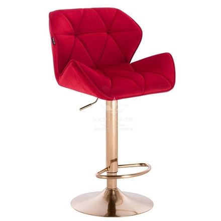 Стільчик для візажу Paris Velor gold