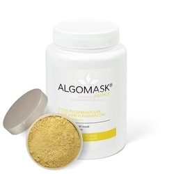 Альгинатная маска, отшелушивающая Exfoliating Peel off mask pineapple & Papaya, Algomask