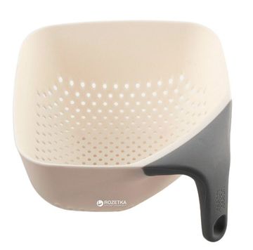 Друшляк Joseph Joseph Square 16x16 см Білий з Сірим (40047)