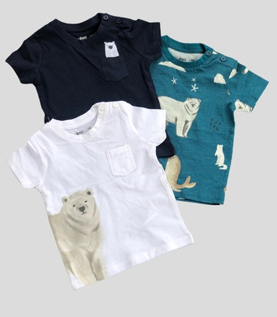 Футболка "Ведмежа", бавовна ТМ "Gemo" (68 см)