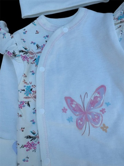 Чоловічок із шапочкою "Принт", інтерлок ТМ"Happy ТОТ" (62 см)