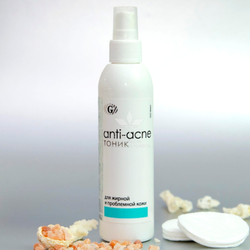 Тоник для жирной и проблемной кожи серии Anti-Acne, Гельтек