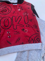 Костюм 2в1: худі, штани "OK", двунитка з начосом "OVS" (86 см)