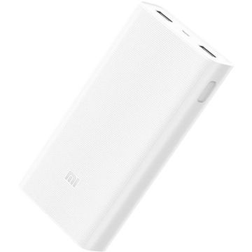 Зовнішній акумулятор Xiaomi Mi Power Bank 2C 20000mAh White (PLM06ZM)