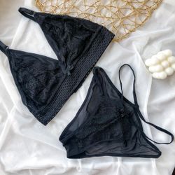 Кружевной комплект