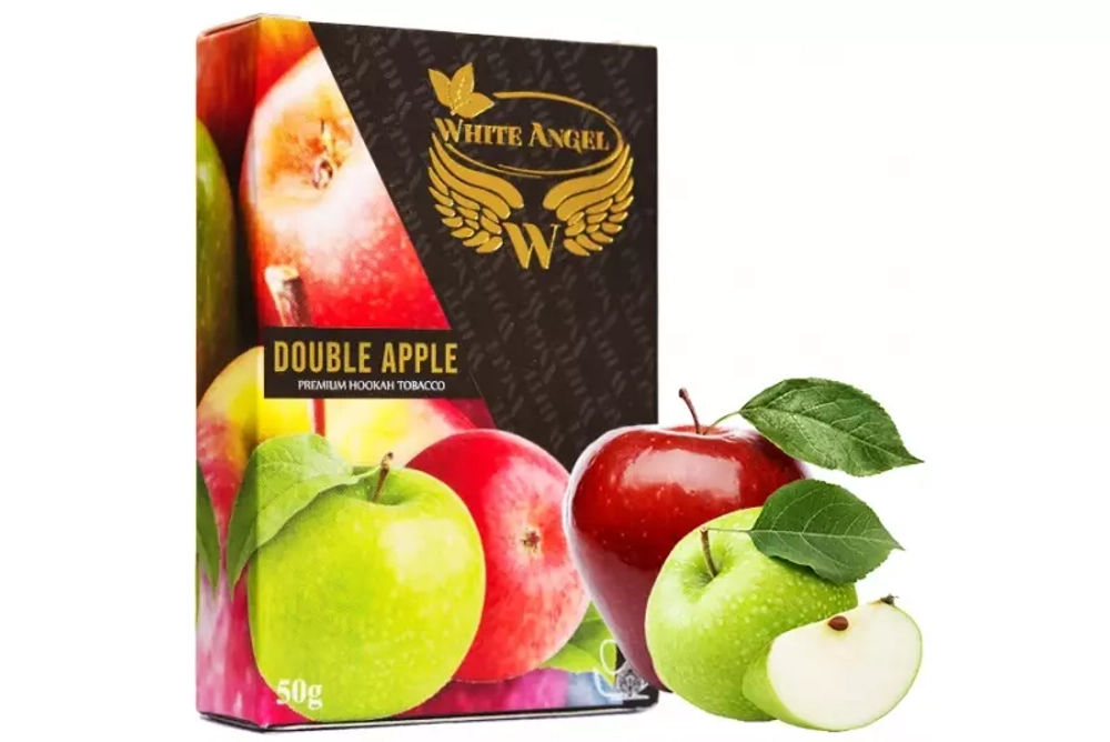 Табак для кальяна White Angel Double Apple (Двойное яблоко) купить выгодно с доставкой