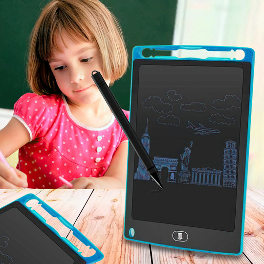 Детский Графический планшет для рисования LCD Writing Tablet 8,5" синий