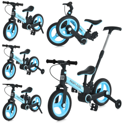Дитячий велосипед-трансформер Profi Kids MB 1021 з батьківською ручкою