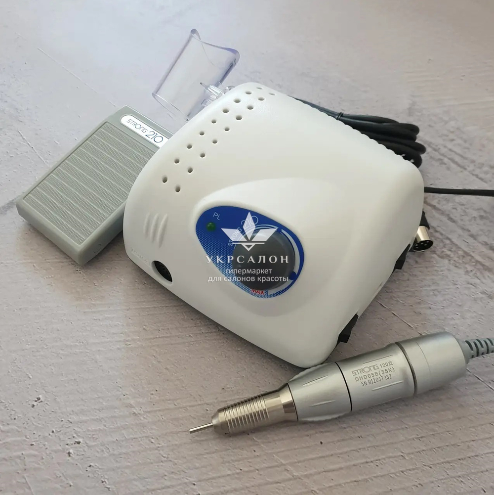 Фрезер для манікюру та педикюру Strong 210/120ll (оригінал)
