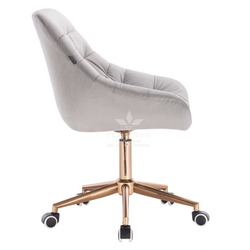 Стільчик майстра Relax velor gold