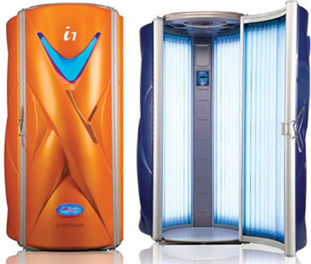 Вертикальний солярій і-7 powertower