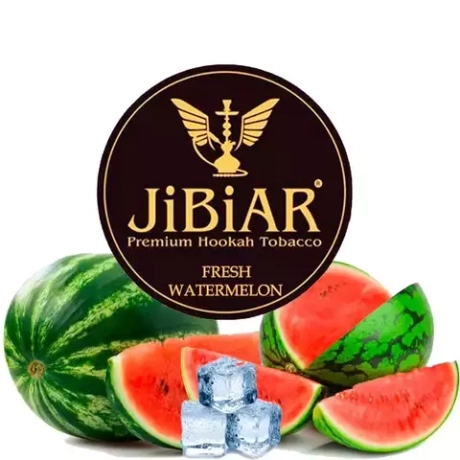 Табак Jibiar Fresh Watermelon (Джибиар Свежий Арбуз) 100г (срок годности истек)