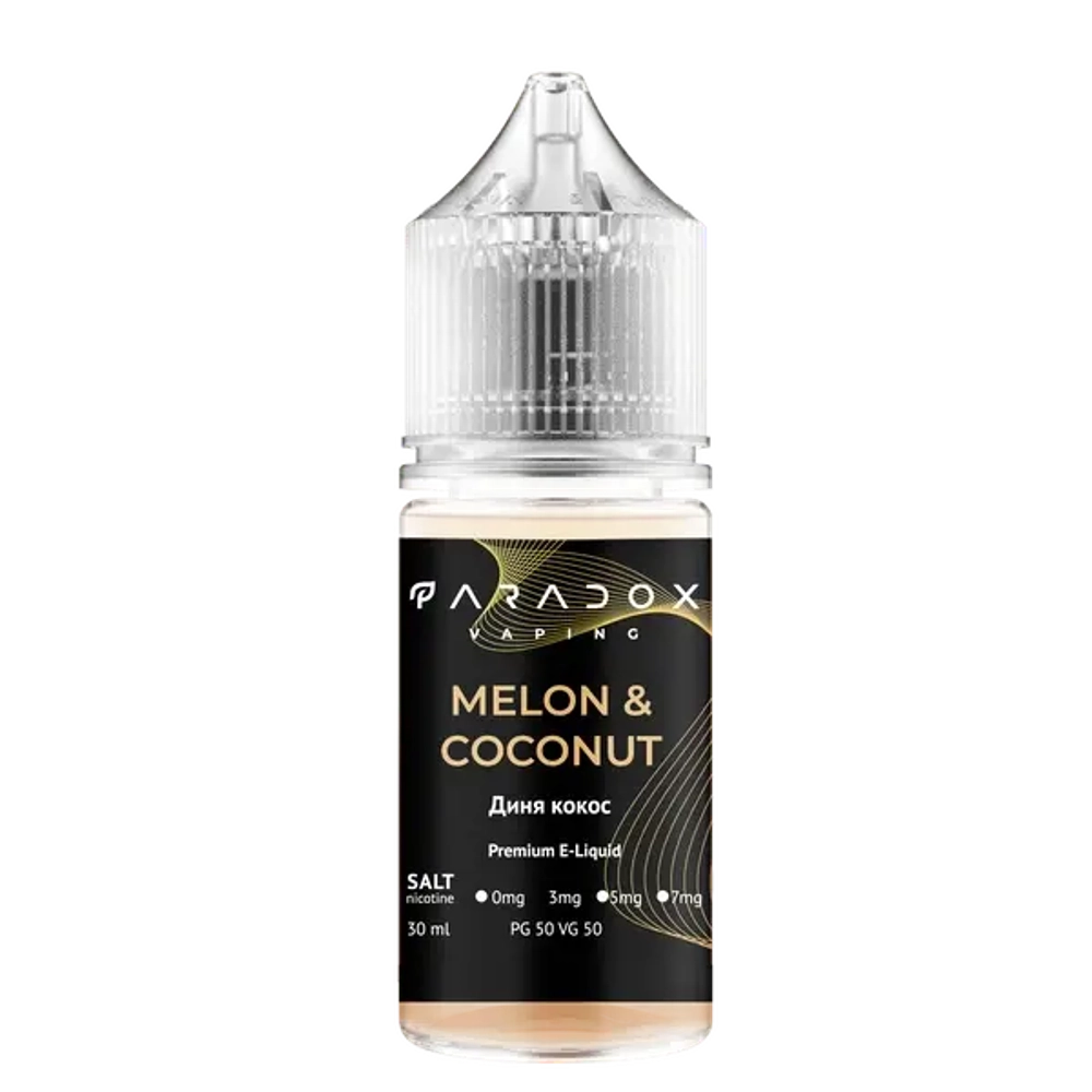 Солевая Жидкость Paradox Melon & Coconut 30мl (Парадокс Дыня Кокос) 30mg | 50mg