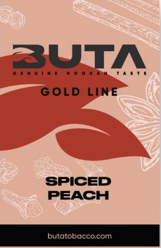 Тютюн Buta Spiced Peach (Бута Персик зі Спеціями) / Gold Line