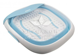Силиконовая гидромассажная ванночка складная с вибромассажем Foldaway Luxury Foot SPA