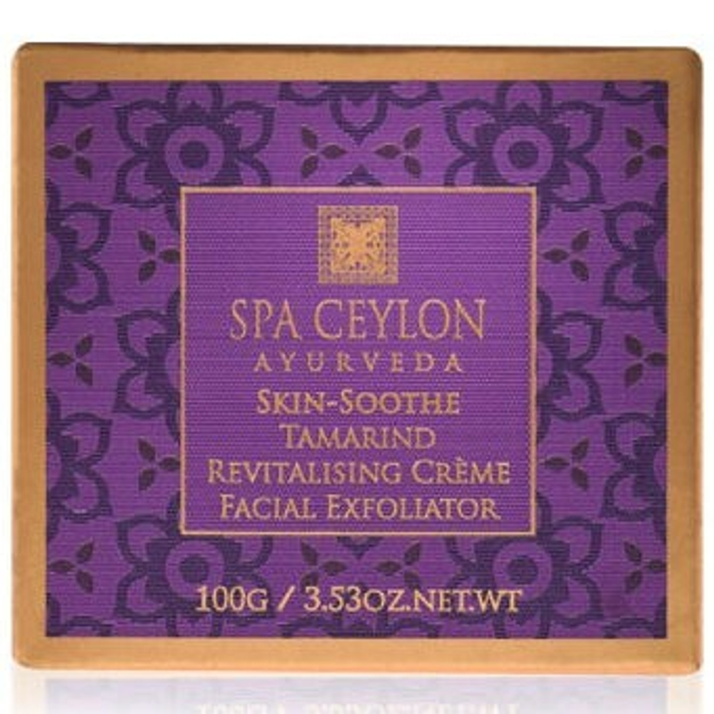 Восстанавливающий эксфолиатор для лица Семена Тамаринда 100 г, SPA Ceylon