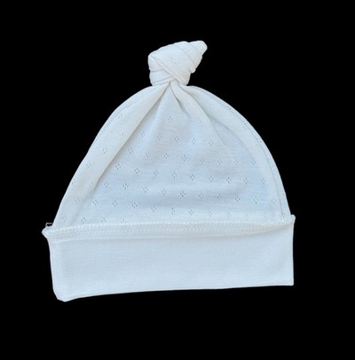 Шапочка "Гном", рібана ажур ТМ "Happy ToT" (0-3 міс, 38 см)