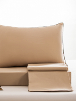 Комплект постельного белья Однотонный Сатин Элитный OCE005