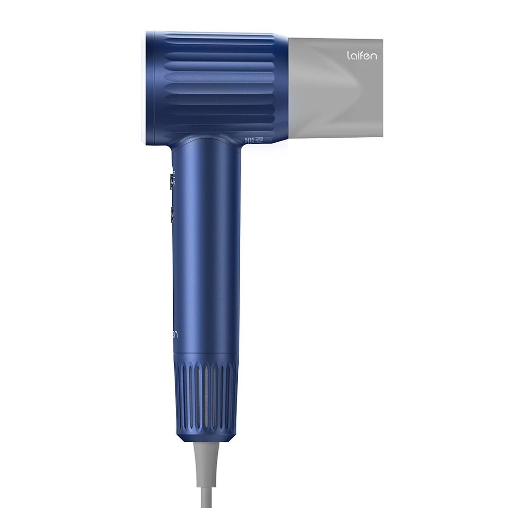 Фен Laifen Retro профессиональный с ионизацией, 2 насадки, синий