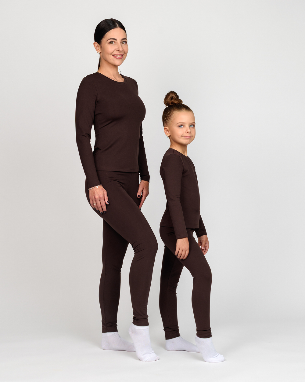 Термобілизна жіноча коричневого кольору (арт. 5752400111)