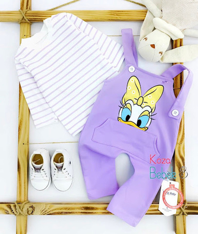 Напівкомбінезон з регланом "Дейзі", двунитка, бавовна ТМ "Murat Baby" (62 см)