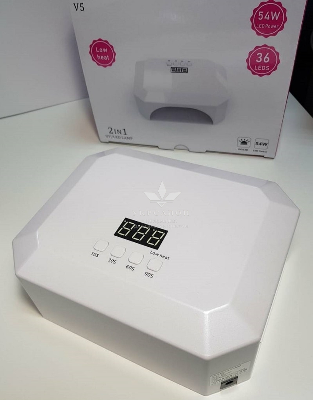 Лампа светодиодная 2-х диапазонная LED+UV СOMAX V5, 54W (оригинал)