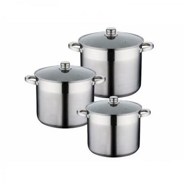 Набір каструль Peterhof PH 15199 ( 7,5 л 9,5 л 12 л ) 6 попер.