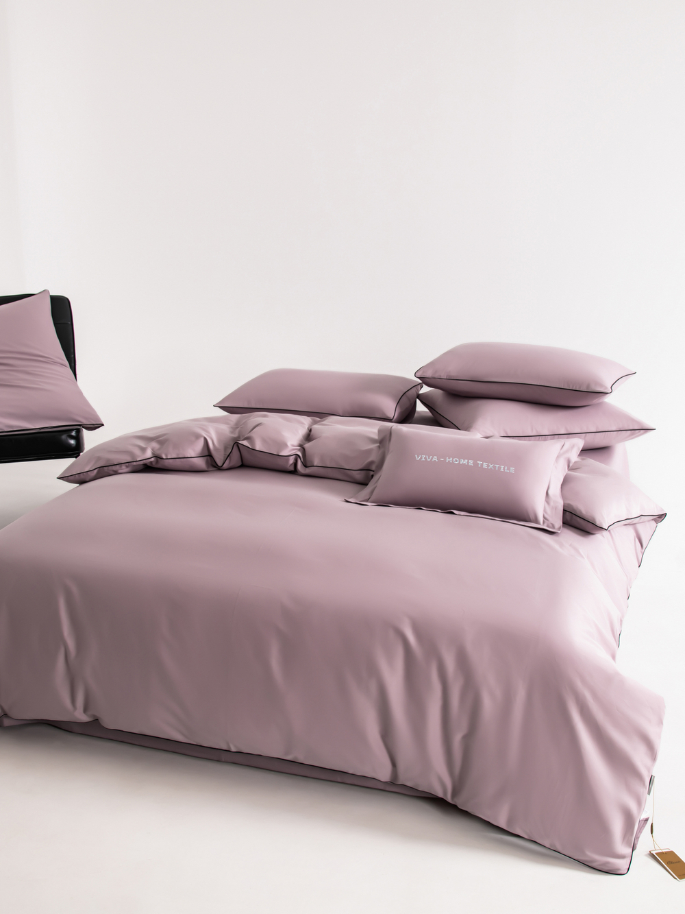 Комплект постельного белья Однотонный Сатин Элитный OCE008