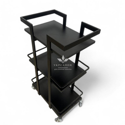 Косметологічний візок Mark 07 Black ДСП