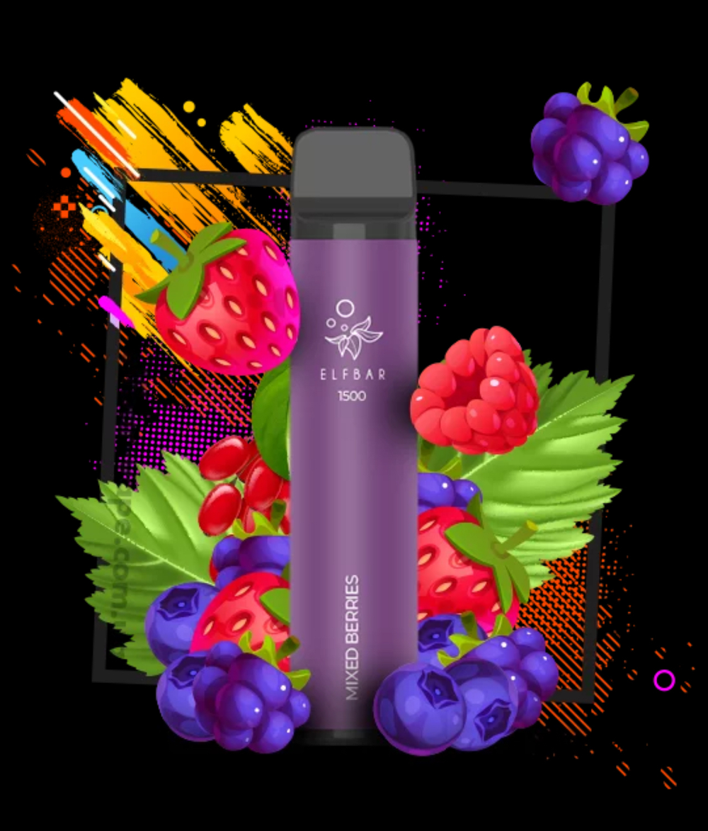 ElfBar 1500 Mixed Berries (ЕльфБар Ягідний Мікс)