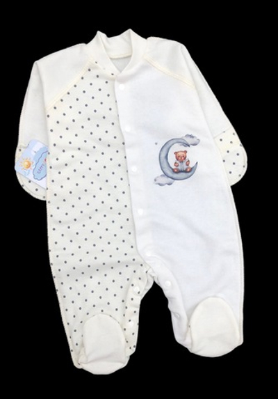 Чоловічок "Принт", футер ТМ "Happy TOT" (62 см)