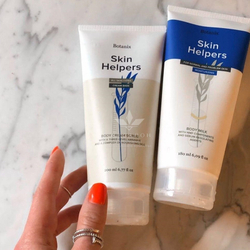 Крем-скраб для тіла Gloria Botanix Skin Helpers з трирівневим абразивом і комплексом поживних масел