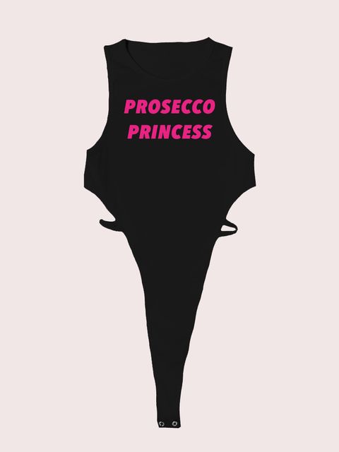Боді чорне Prosecco princess Love&Live