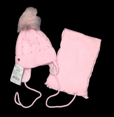 Шапочка із шарфом "Frania", акрил, вовна ТМ "Agbo" (р. 44-46)