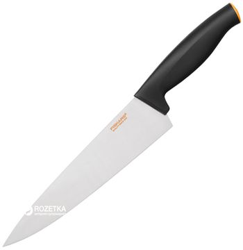 Кухонний ніж Fiskars Functional Form кухарський 20 см Black (1014194)
