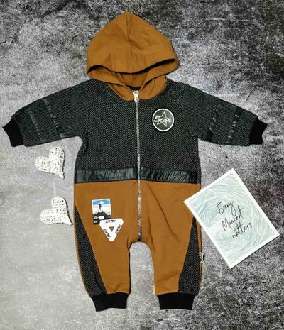 Ромпер «Star», двунитка ТМ "Soso Baby"