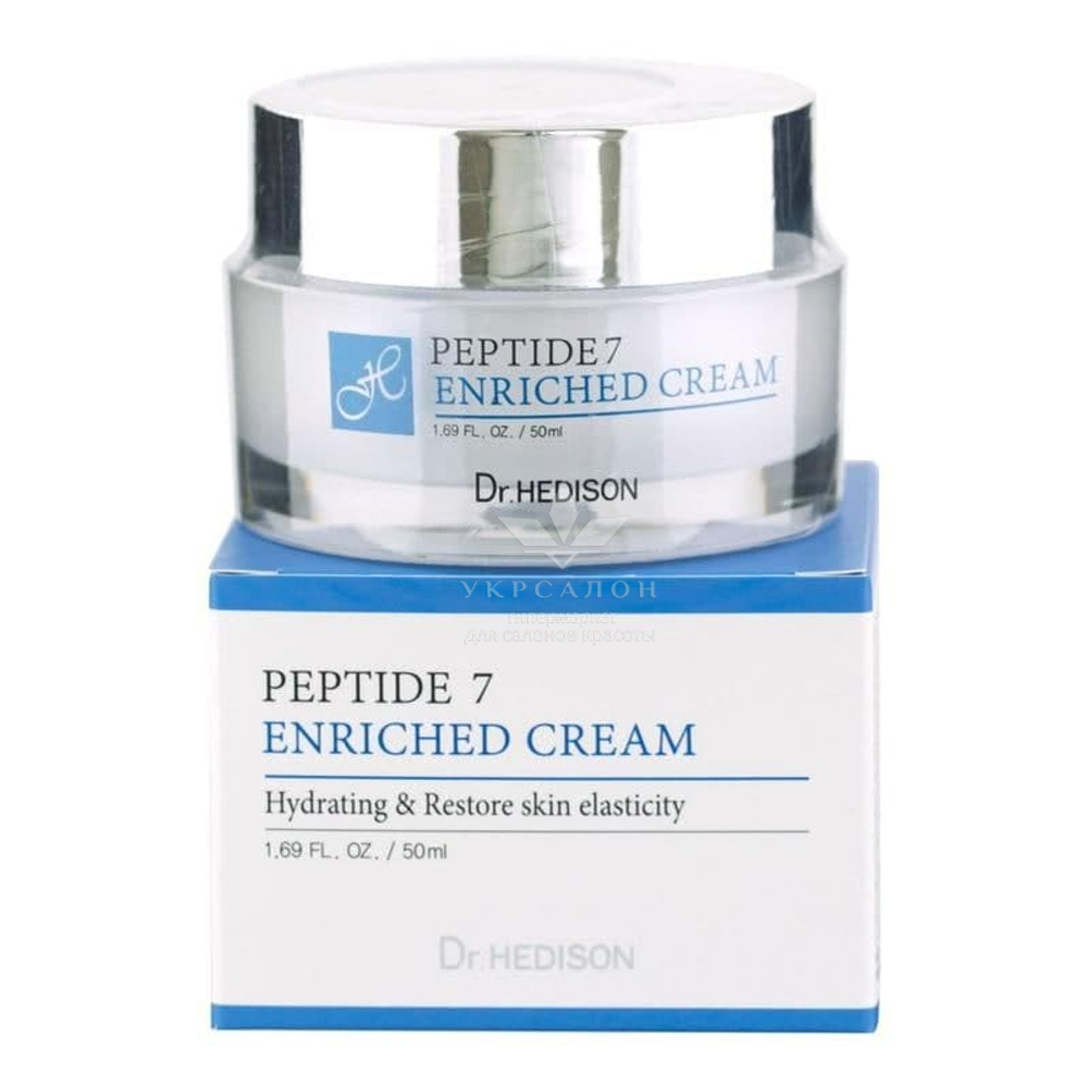Крем 7 пептидів Dr.Hedison Peptide 7 Cream для вікової шкіри, 50 мл