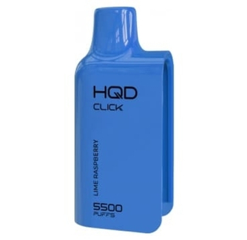 HQD Click Lime raspberry prefilled pod