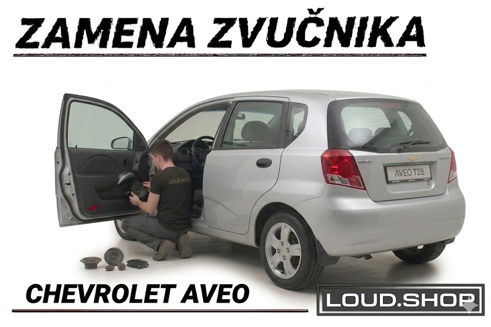 Komplet Zvučnika za Chevrolet Aveo