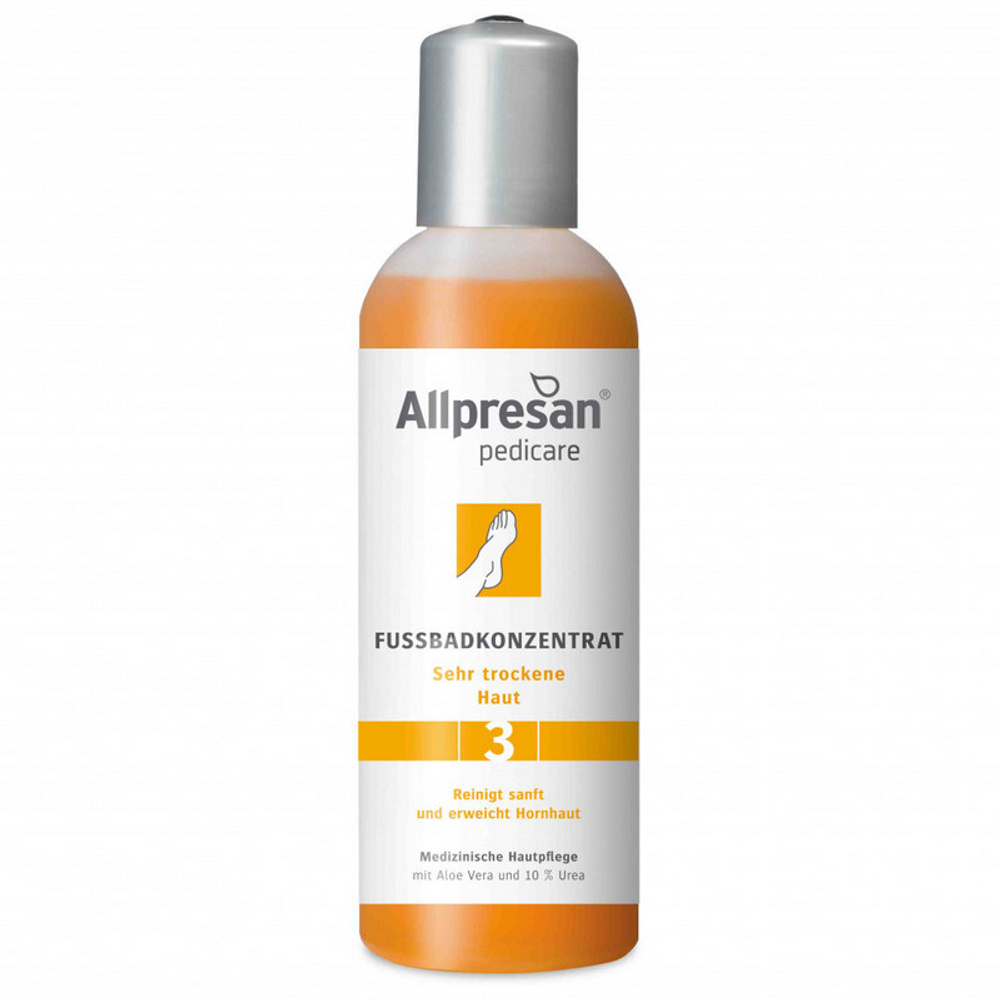 Подарунковий набір Allpresan Foot Special №3 ванночка для ніг концентрат та ліпідний крем для сухої шкіри стоп