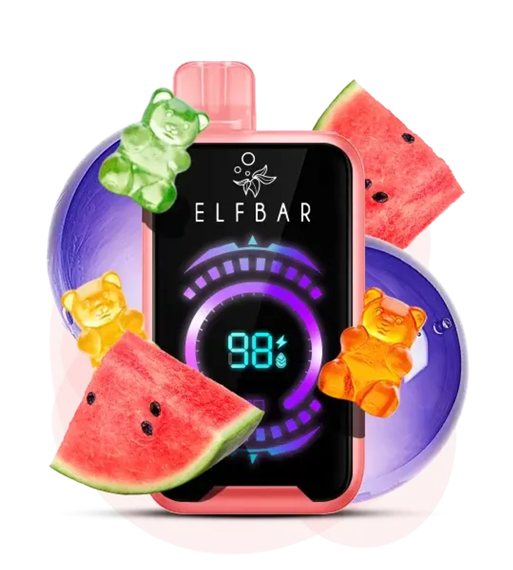 Elf Bar FS18000 - Watermelon Bubble Gum (5% nic)