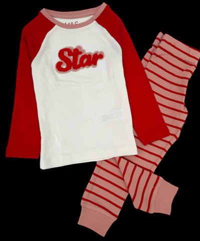 Костюм для дому та сну (піжама): реглан, штани, бавовна "M&S" (104 см)