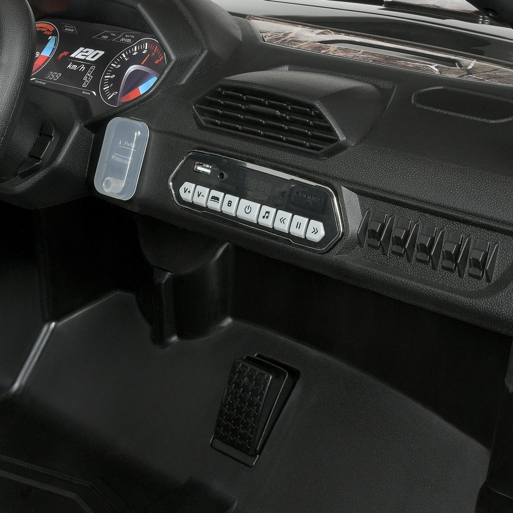 Детский двухместный электромобиль джип багги Bambi JS3168EBLR(24V)