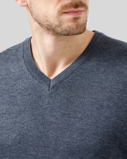 Джемпер чоловічий темно-синій (арт. 7662300503)