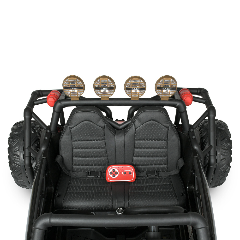 Детский двухместный электромобиль джип багги Bambi JS3168EBLR(24V)